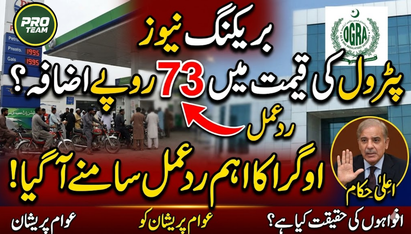 OGRA Responds to Rs 73 Petrol Price Increase